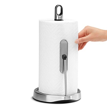 Simplehuman Paper Towel Holder for Easy One-Handed Use
