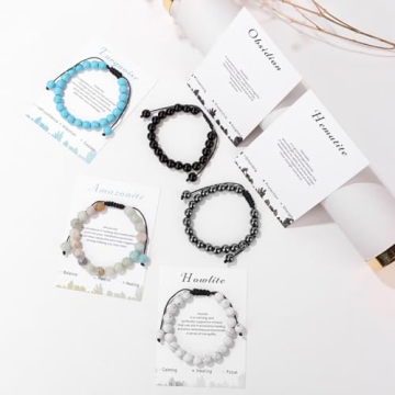 Handmade Howlite Bracelet for Women - Adjustable Gemstone