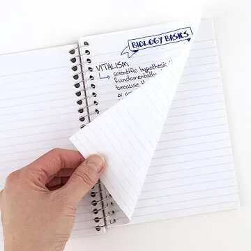 Five Star Personal Spiral Notebook, 1 Subject, College Ruled Paper, 7" x 4-3/8", Small Size, 100 She...