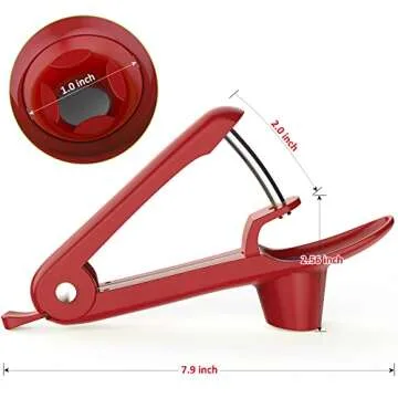 Handheld Ordekcity Cherry Pitter for Effortless Cherry Pitting
