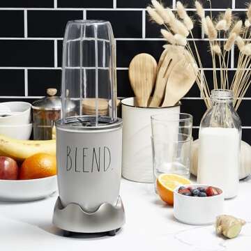 Rae Dunn Personal Blender 600W | 24oz | Chic Design