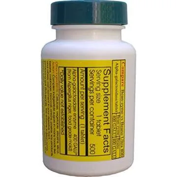 ValuePricedMeds Bean-Zyme Gas Relief for Adults Extra Strength (500 ct) 400 GALU Vegan