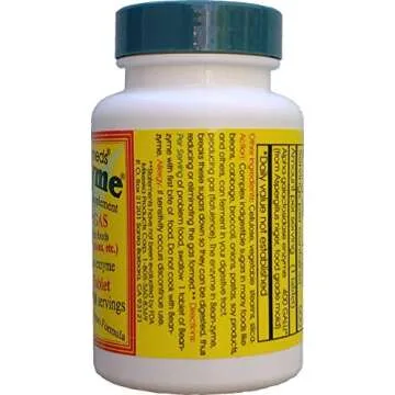 Bean-Zyme Gas Relief Vegan - Extra Strength Digestive Aid