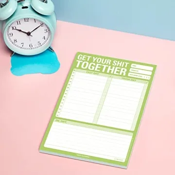 Knock Knock Get Your Shit Together Note Pad for Fun Organization