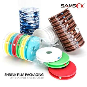 SAMSFX Tippet Holder - Multicolor Fly Fishing Organizer