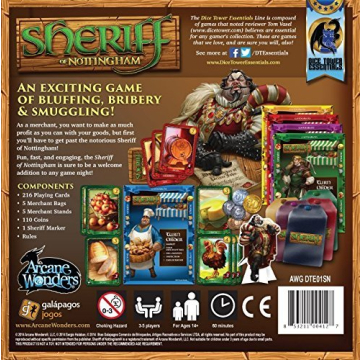Sheriff of Nottingham Board Game for Family Fun