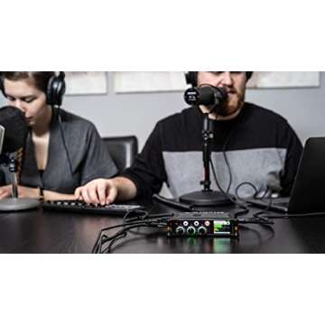 Sound Devices MixPre-3 Portable Multichannel Audio Recorder/Mixer, and USB Audio Interface