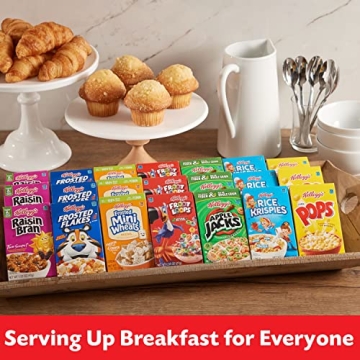 Kellogg's Cold Breakfast Cereal Variety Pack - 48 Boxes