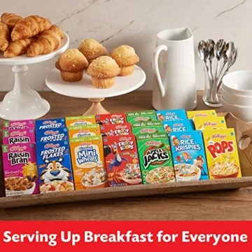 Kellogg's Cold Breakfast Cereal Variety Pack - 48 Boxes