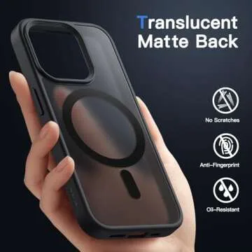 JETech Magnetic Case for iPhone 14 Pro Max Perfect Fit