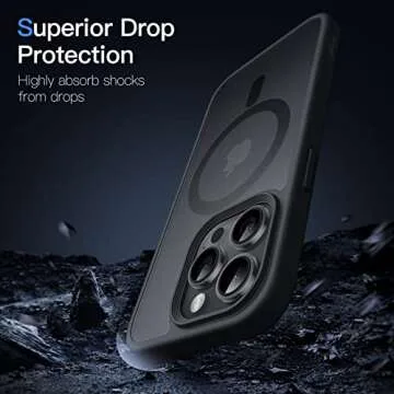 JETech Magnetic Case for iPhone 14 Pro Max Perfect Fit