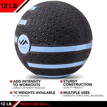 Shop JFIT 12 LB Medicine Exercise Ball for Powerful Workouts