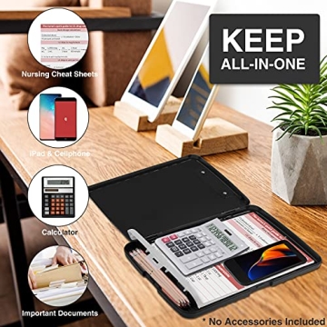 Sooez Nursing Clipboard with Storage & Pen Holder