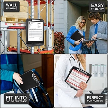 Sooez Nursing Clipboard with Storage & Pen Holder