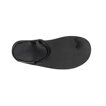 Xero Shoes Women's Jessie Lightweight Sandal - Barefoot Minimalist Sandal, Black, 5