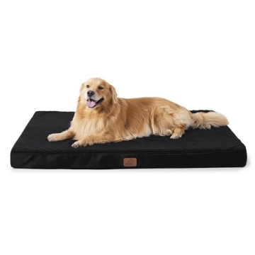 Bedsure XL Orthopedic Waterproof Dog Bed - Removable Cover & Egg Crate Foam