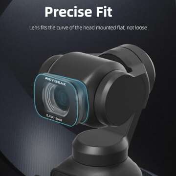 REYGEAK Wide Angle Lens for DJI OSMO Pocket 3
