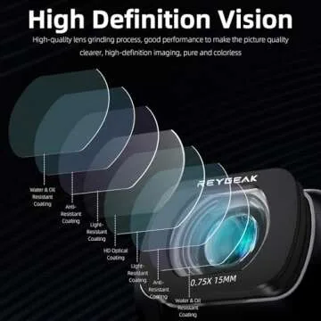 REYGEAK Wide Angle Lens for DJI OSMO Pocket 3