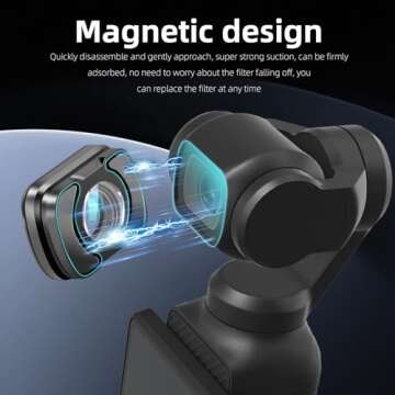 REYGEAK Wide Angle Lens for DJI OSMO Pocket 3