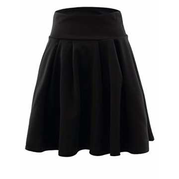 SEMATOMALA Women’s Stretchy Flared Skater Skirt for All Occasions