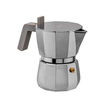 Moka, Espresso coffee maker. 1 cup.,grey
