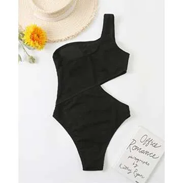 Stylish Limeeke Women's Cutout One Piece Swimsuit