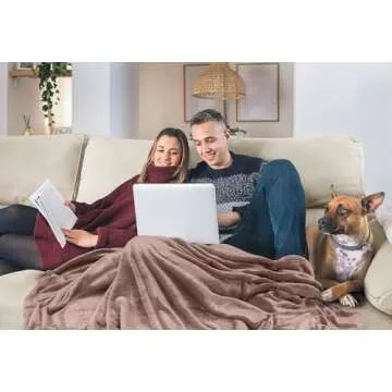 Utopia Bedding Fleece Blanket Twin Size Rose Pink 300GSM Luxury Anti-Static Fuzzy Soft Microfiber Bed Blanket (90x66 Inch)