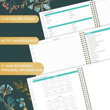 2025 Monthly Planner - Stylish, Sturdy & Versatile