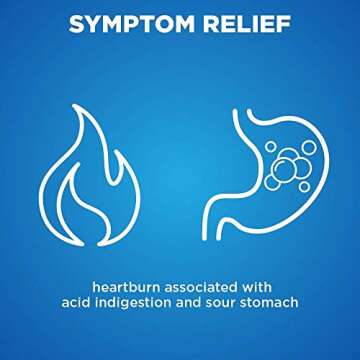 Amazon Basic Care Original Strength Famotidine Tablets, 10 mg, Acid Reducer, Heartburn Medicine, Aci...