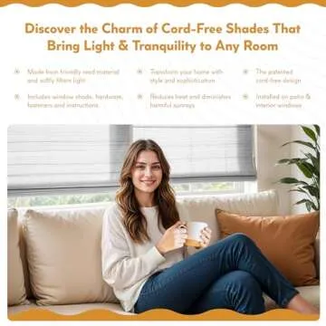 Radiance Bamboo Roman Shades - Stylish Yet Safe Light Control