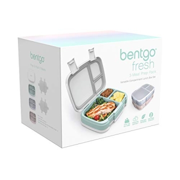 Bentgo Fresh Lunch Box Set for Meal Prep and Healthy Eating