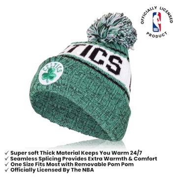 NBA Kids Winter Beanie Team Colors Warmth Official