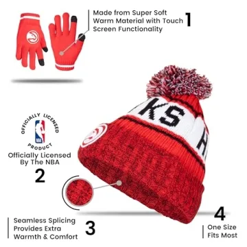 NBA Kids Winter Beanie Team Colors Warmth Official