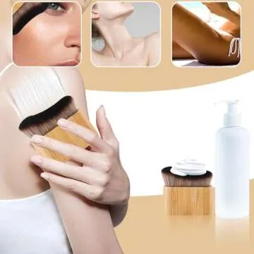 Self Tanning Brush for Flawless Makeup Application