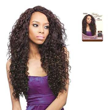 Outre Batik Synthetic Lace Front Wig PERUVIAN (1B)