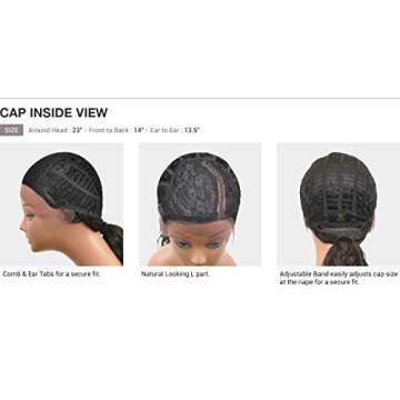 Outre Batik Synthetic Lace Front Wig PERUVIAN (1B)