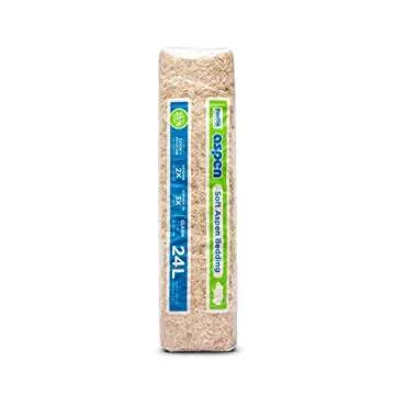 PETSPICK Aspen Soft Pet Bedding for Small Animals, 24L