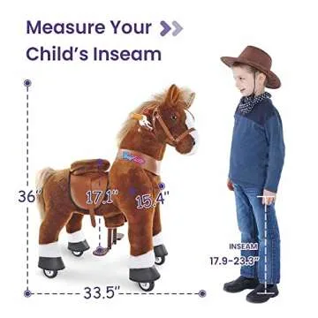 PonyCycle Kids Ride on Horse - Fun for Ages 4-8
