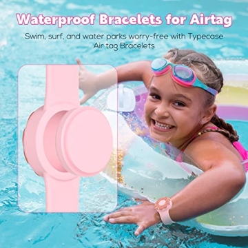 Waterproof Air Tag Bracelets for Kids - Durable & Cute