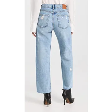 ANINE BING Gavin Jeans for Women in Washed Blue Style