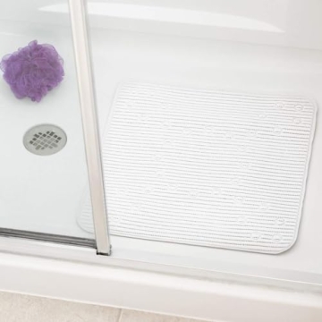 Cushioned Non-Slip Shower Mat for Safe Bathing Experience