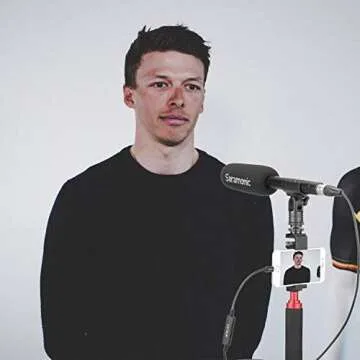 19.7 Foot/6M XLR to Lightning Cable, Saramonic LC-XLR 3 Pin XLR (Female) Microphone Plug to Lightning Connector, Microphone Adapter Compatible with iPhone 13 12 11, iPhone X