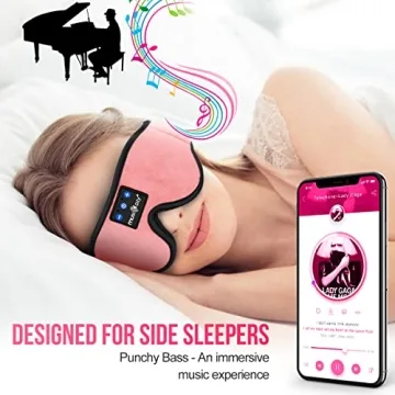 MUSICOZY Bluetooth 5.2 Sleep Headphones with HD Sound