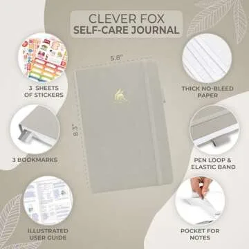 Clever Fox Self-Care Journal for Mindfulness & Wellness