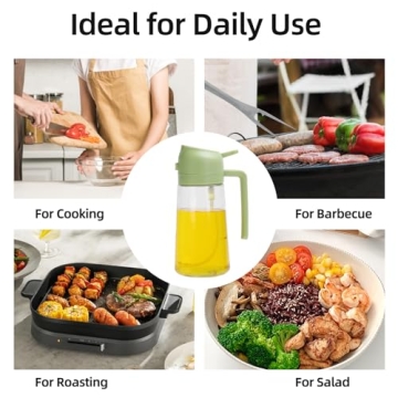 Aovdy Olive Oil Dispenser and Sprayer for Kitchen Cooking