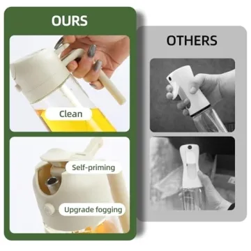 Aovdy Olive Oil Dispenser and Sprayer for Kitchen Cooking
