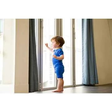VAENAIT BABY Infant Kids Toddler Short Sleeve Sleepwear Pajamas 2pcs Set Colorful Blue XL