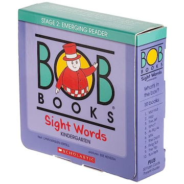 Bob Books Kindergarten Sight Words Set for Early Readers