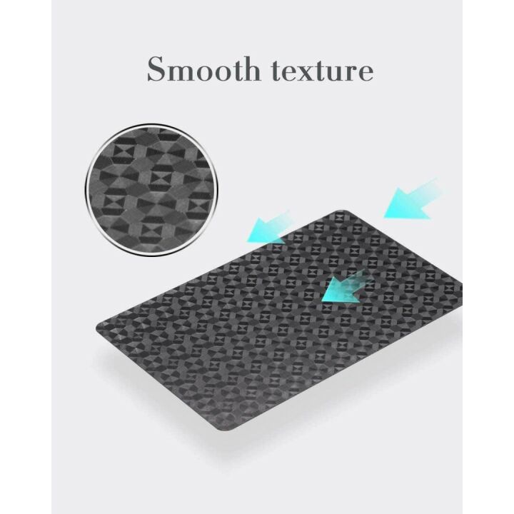 Waterproof Black Diamond Playing Cards - HD Deck