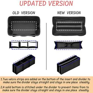 DailyPlus Purse Organizer Insert - 14 Pocket Handbag Organizer